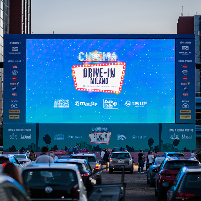 INCENTIVE & EVENTS - US UP & Below the line - CINEMA DRIVE-IN MILANO