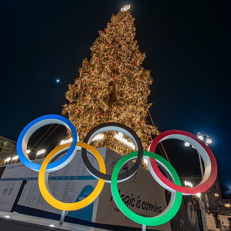 Urban Activation - US UP & Below the line - Albero di Natale Piazza Duomo 2023